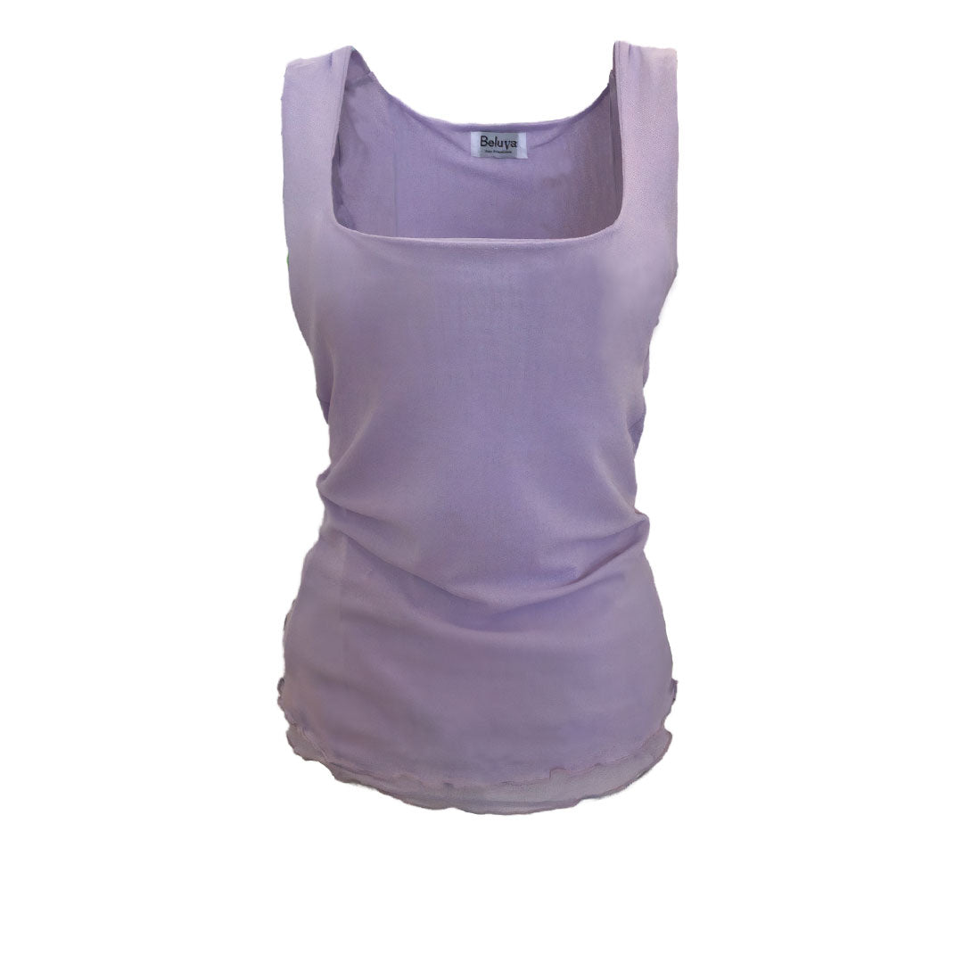 Suzan, Mesh Tank, Lilac