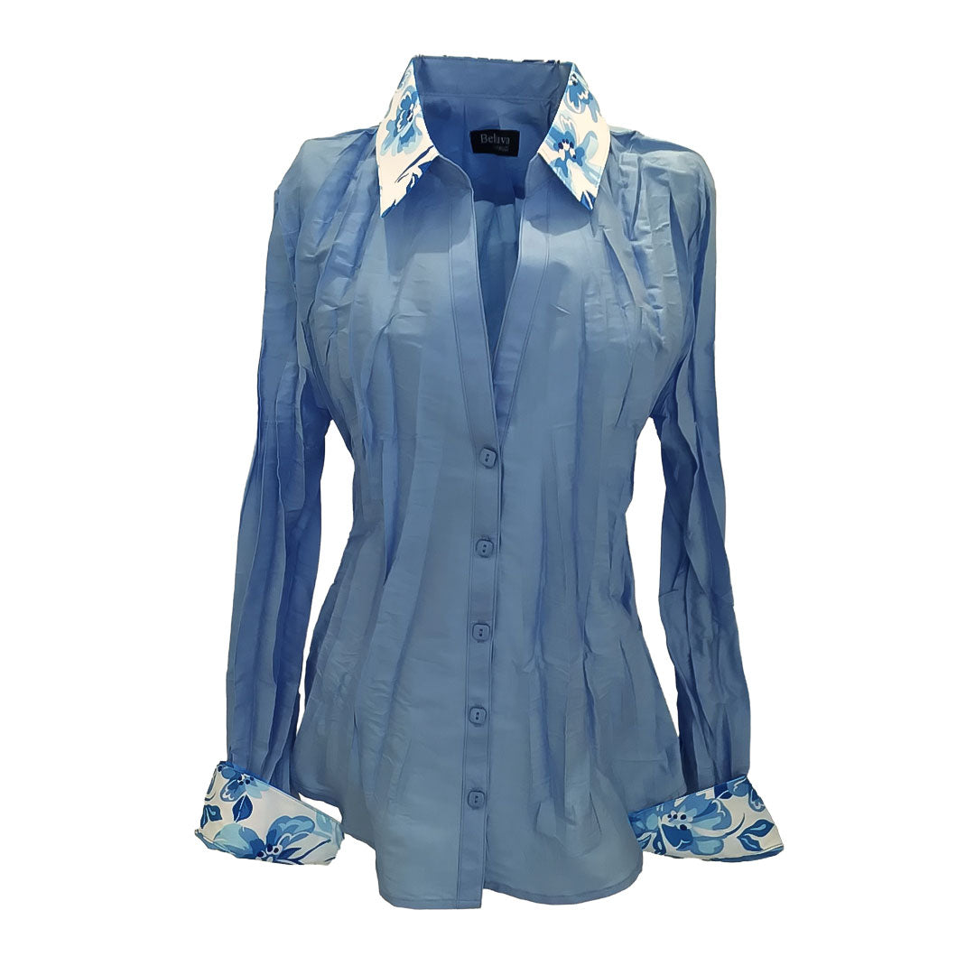 Belden Florals, Sky Azure