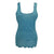 Ballerina, Mesh Tank Top, Aqua