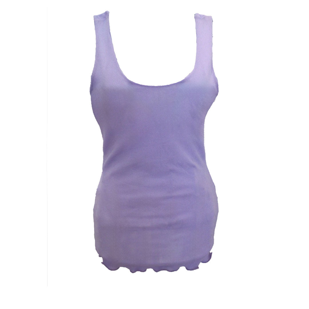 Ballerina, Mesh Tank Top, Lilac