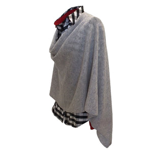 Cashmere Shawl, Light Gray