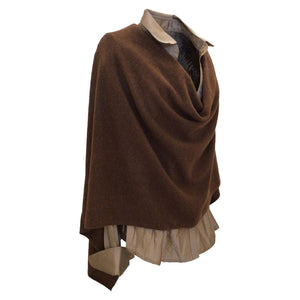 Cashmere Shawl, Heather Coco
