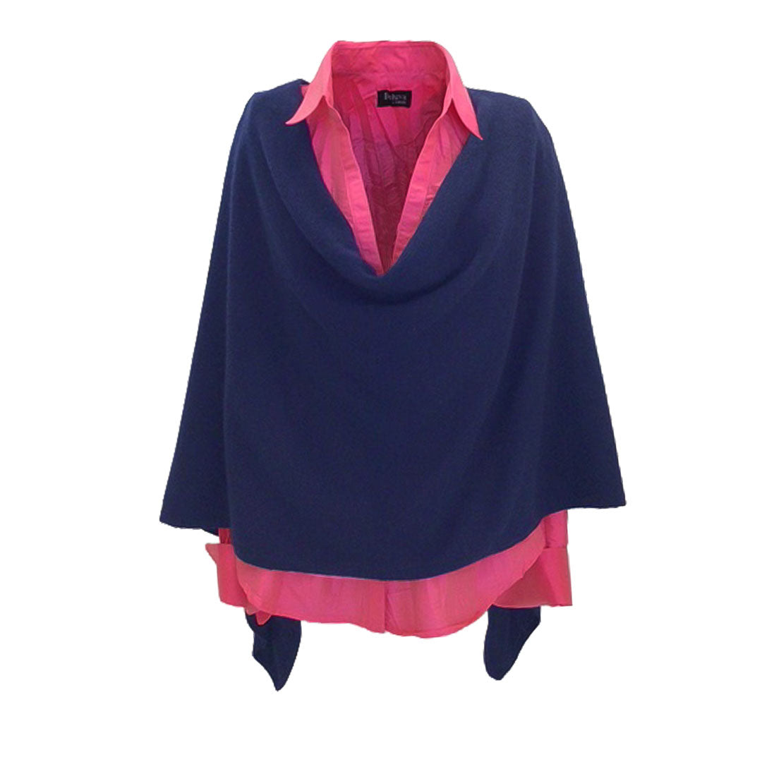 Cashmere Shawl Navy