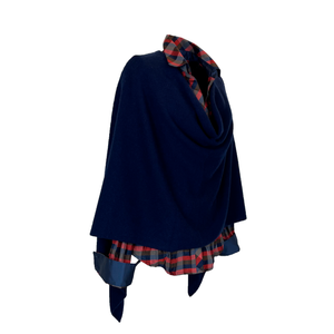 Cashmere Shawl Navy