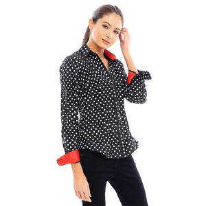 Webster Dots, Black/White/Red