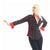 WEBSTER WINDOWPANE BLACK/RED