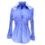 Classic cut shirt in color Lilac. Lilac can be described as a subtle tone of violet with hues of blue, like dark periwinkle. The buttons are of  the same color.